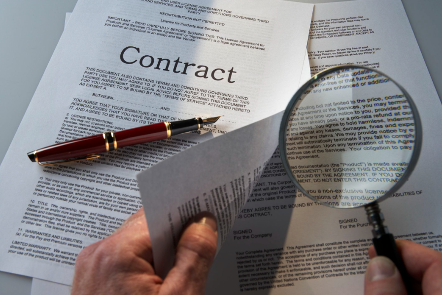 legal contracts